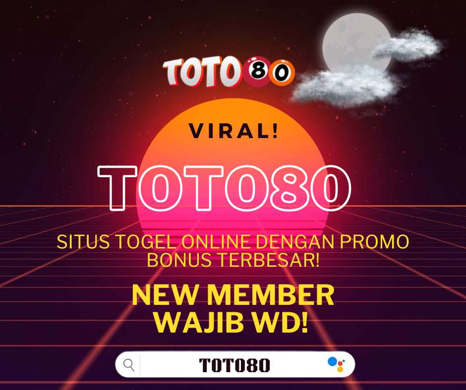 TOTO80 - Situs Togel Minimal Bet hanya 100 Perak!